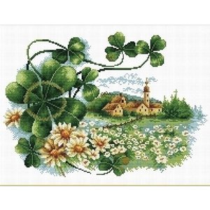 Needleart Needleart borduurpakket Scenery Clover 440.063