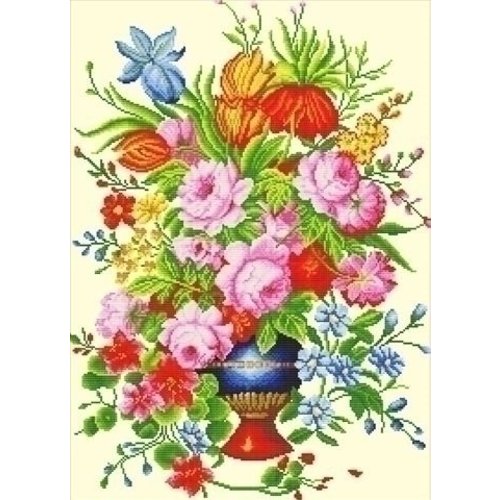 Needleart Needleart Elegant Floral Arrangement 640.056