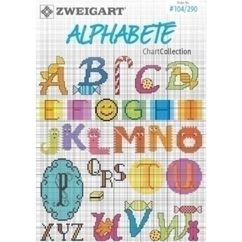 Zweigart Zweigart borduurboekje Alphabete 104-290