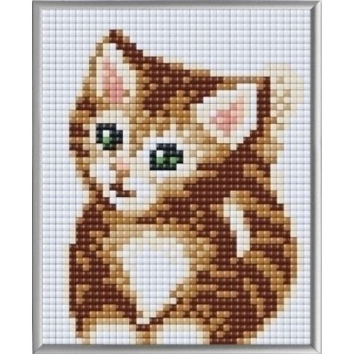 PixelHobby Pixelhobby XL Geschenkset 4 platen Baby Kitten