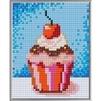 Pixelhobby XL Geschenkset 4 platen Cupcake 28009