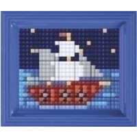 Pixelhobby XL geschenkset Zeilbootje 12068