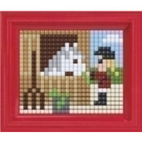 Pixelhobby XL geschenkset Paard 12076