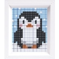 Pixelhobby XL geschenkset Pinguin 12073