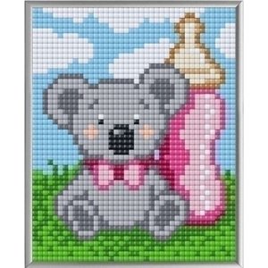 PixelHobby Pixelhobby XL geschenkset Geboorte Meisje 28002