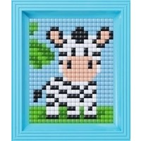 Pixelhobby XL Baby zebra geschenkverpakking