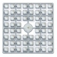 Pixelmatje XL 561 zilver
