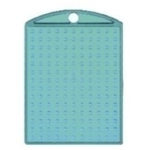 PixelHobby Pixelhobby medaillon turquoise transparant