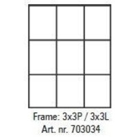 Pixelhobby lijst 3x3P 3x3L