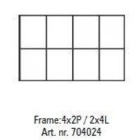 Pixelhobby lijst 4x2P 2x4L