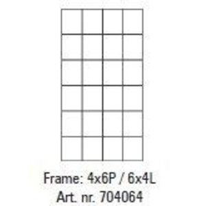 PixelHobby Pixelhobby lijst 4x6P 6x4L