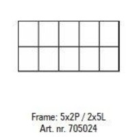 Pixelhobby lijst 5x2P 2x5L