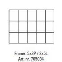 Pixelhobby lijst 5x3P 3x5L
