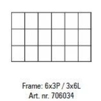 Pixelhobby lijst 6x3P 3x6L