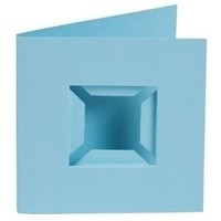 Pixelhobby kaarten Passe Partout blauw 4 stuks