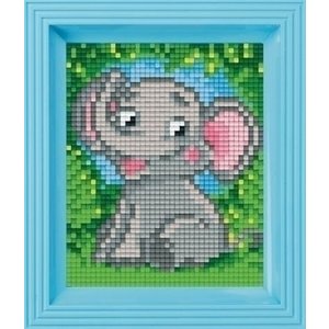 PixelHobby Pixelhobby Geschenkverpakking Olifantje 31356