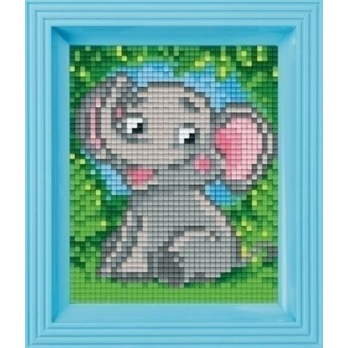 PixelHobby Pixelhobby Geschenkverpakking Olifantje 31356