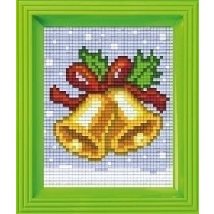 PixelHobby Pixelhobby Geschenkverpakking Kerstbellen 31419