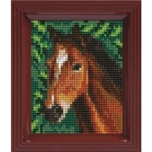 PixelHobby Pixelhobby Geschenkverpakking Bruin paard 31318