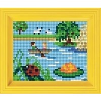 Pixelhobby geschenkset In het bootje 31267