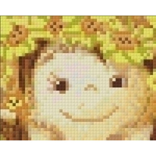 PixelHobby Pixelhobby set bloemenmeisje 31062 PixelHobby Pixelhobby set bloemenmeisje 31062