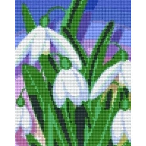 PixelHobby Pixelhobby Patroon 804342 Sneeuwklokjes PixelHobby Pixelhobby Patroon 804342 Sneeuwklokjes