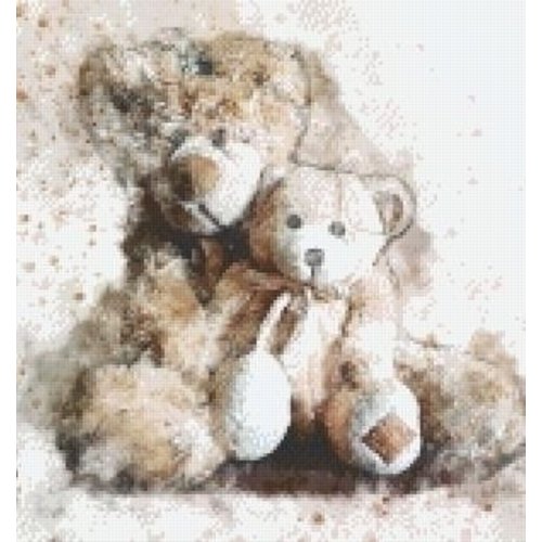 PixelHobby Pixelhobby patroon 5525 Cute Teddybears PixelHobby Pixelhobby patroon 5525 Cute Teddybears