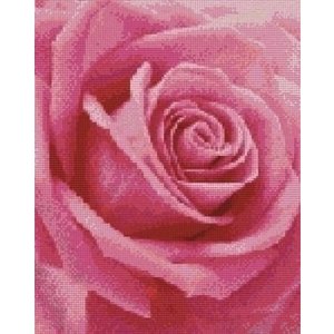 PixelHobby Pixelhobby patroon 809372 Roze Roos