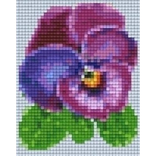 PixelHobby Pixelhobby patroon 801331 Viooltje PixelHobby Pixelhobby patroon 801331 Viooltje
