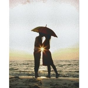 PixelHobby Pixelhobby patroon 836052 Koppel op het Strand