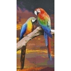 PixelHobby Pixelhobby patroon 824018 Papegaai Macaws
