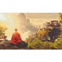 Pixelhobby patroon 5471 Mediterende Monnik