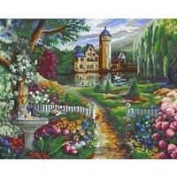 Pixelhobby patroon 816002 Kasteeltuin