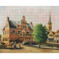 Pixelhobby patroon 836043 Raadhuis Oud Beijerland