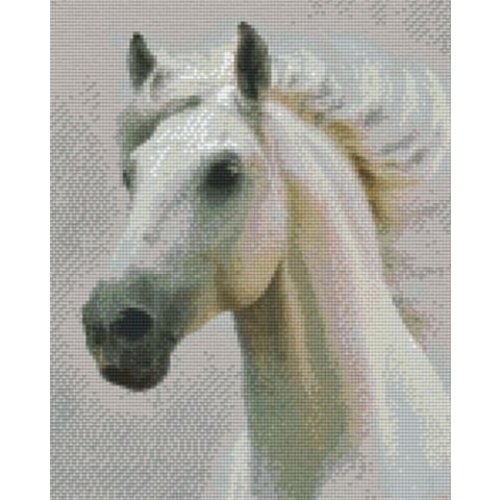 PixelHobby Pixelhobby patroon 809345 Wit Paard