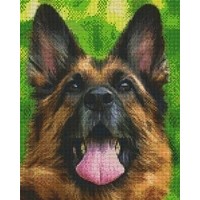 Pixelhobby patroon 809379 Herdershond