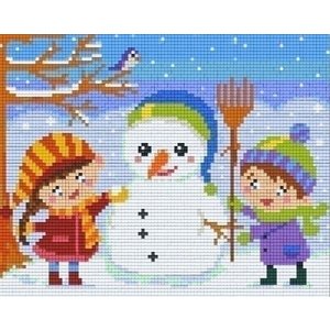 PixelHobby Pixelhobby patroon 804427 Sneeuwpop maken