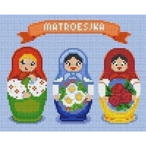 PixelHobby Pixelhobby patroon 804391 Matryoshka PixelHobby Pixelhobby patroon 804391 Matryoshka