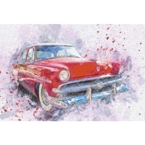 PixelHobby Pixelhobby patroon 5534 Old Car PixelHobby Pixelhobby patroon 5534 Old Car