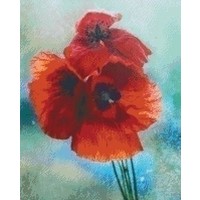 Pixelhobby patroon 5480 Klaprozen