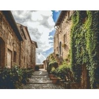 Pixelhobby patroon 5353 Mediterraan steegje