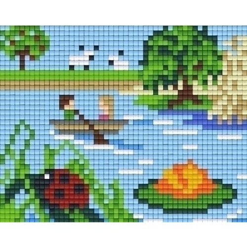 PixelHobby Pixelhobby patroon 801267 Bootje Varen PixelHobby Pixelhobby patroon 801267 Bootje Varen