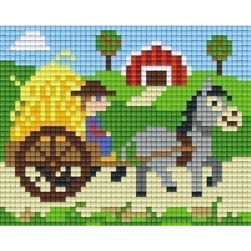 PixelHobby Pixelhobby patroon 801380 Ezelkar PixelHobby Pixelhobby patroon 801380 Ezelkar