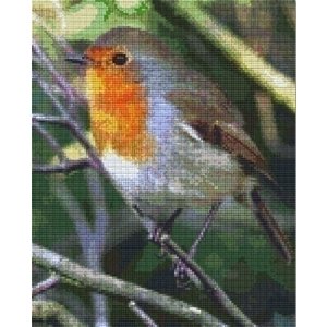 PixelHobby Pixelhobby patroon 809445 Roodborstje PixelHobby Pixelhobby patroon 809445 Roodborstje