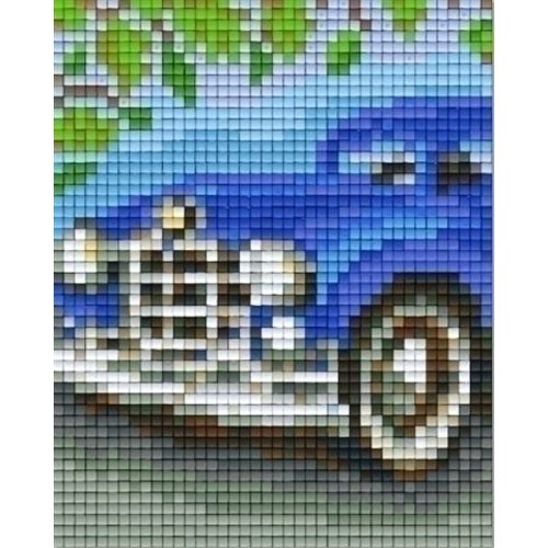 PixelHobby Pixelhobby patroon 801381 Vintagecar PixelHobby Pixelhobby patroon 801381 Vintagecar
