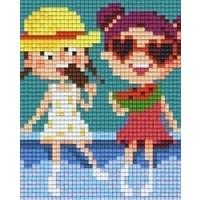 Pixelhobby patroon 801411 Aan het zwembad