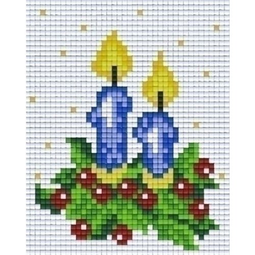 PixelHobby Pixelhobby patroon 801104 Kaarsen PixelHobby Pixelhobby patroon 801104 Kaarsen