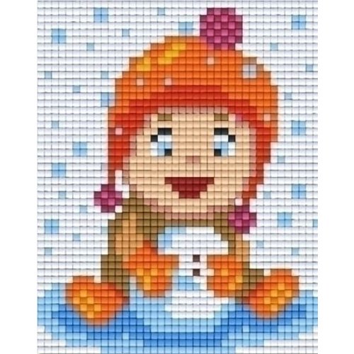 PixelHobby Pixelhobby patroon 801402 Sneeuwpop Maken PixelHobby Pixelhobby patroon 801402 Sneeuwpop Maken
