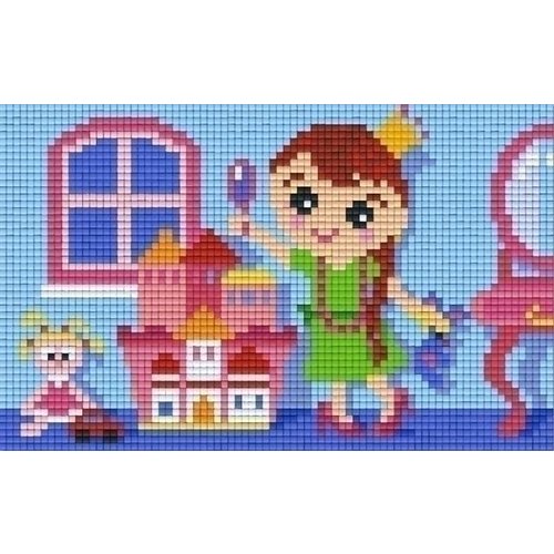 PixelHobby Pixelhobby patroon 802045 spelend meisje PixelHobby Pixelhobby patroon 802045 spelend meisje