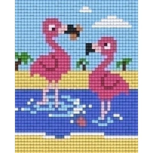 PixelHobby Pixelhobby patroon 801341 Flamingo's